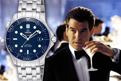 omega pierce brosnan|james bond omega watch images.